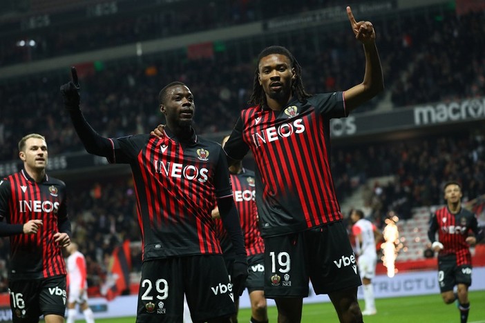 Nizza - Montpellier l'esultanza dei rossoneri (foto tratta dal sito dell'OGC Nice) Nizza - Montpellier l'esultanza dei rossoneri (foto tratta dal sito dell'OGC Nice)