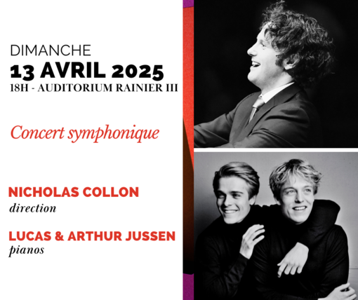 Monaco, all'Auditorium Rainier III concerto col maestro Nicholas Collon Monaco, all'Auditorium Rainier III concerto col maestro Nicholas Collon