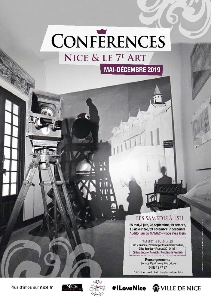 “Nice et le 7ème art”, ciclo di conferenze al MAMAC