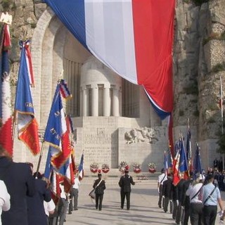 Nizza, cerimonia in occasione dell'8 maggio