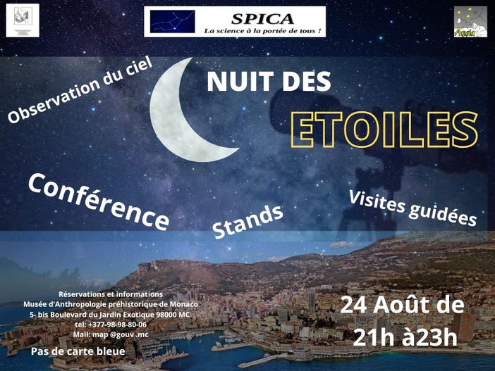 Monaco: al Museo di Antropologia Preistorica una visita guidata, poi la Notte delle stelle Monaco: al Museo di Antropologia Preistorica una visita guidata, poi la Notte delle stelle