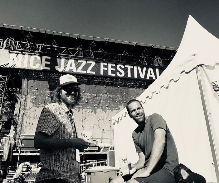 © Jack Johnson and Zach Gill at Nice Jazz Fest – Nice, France – July 17, 2018 – Photo by K.Johnson