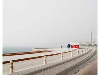 Nizza, nevicata del 2020