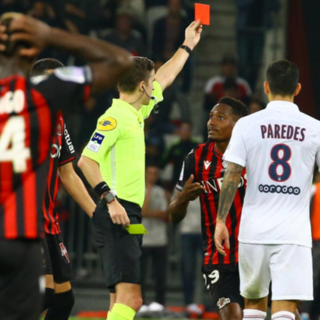 Una fase di Nice - Paris Saint Germain (foto tratta dal sito dell'OGC Nice)