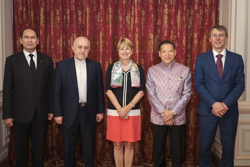 Monaco accoglie quattro nuovi Ambasciatori: dialogo e cooperazione al centro dell’incontro all’Hôtel Hermitage Monaco accoglie quattro nuovi Ambasciatori: dialogo e cooperazione al centro dell’incontro all’Hôtel Hermitage