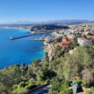 Nizza, la Moyenne Corniche, fotografia di Danilo Radaelli