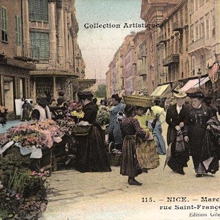 Il mercato dei fiori di Nizza, Jean Gilletta, Musée Massena