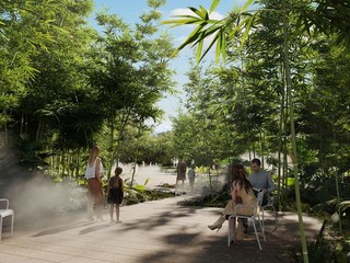 Vue d'ambiance (c) Alexandre Chemetoff et associés