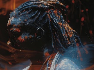 Rituale africane: sangue sul volto, simbolo di potere magico e protezione della comunità.