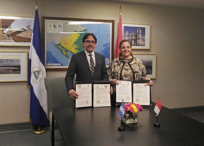 Il Pricipato di Monaco ha aperto le relazioni internazionali con il Nicaragua