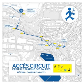 Monaco, la sosta gratuita per il Punto Accoglienza Merci al Parkink des Salines prolungata di mezz'ora