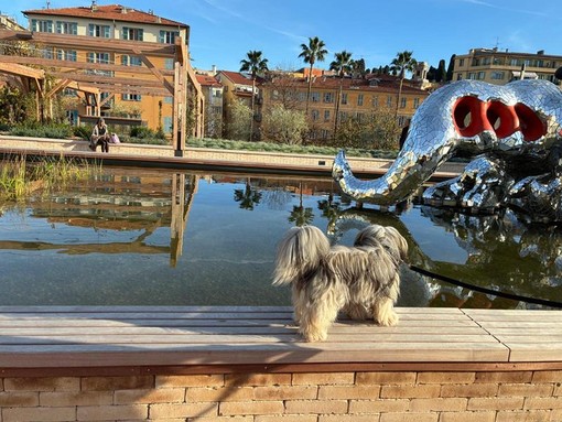 Nizza, Promenade du Paillon. Fotografie di Silvia Assin