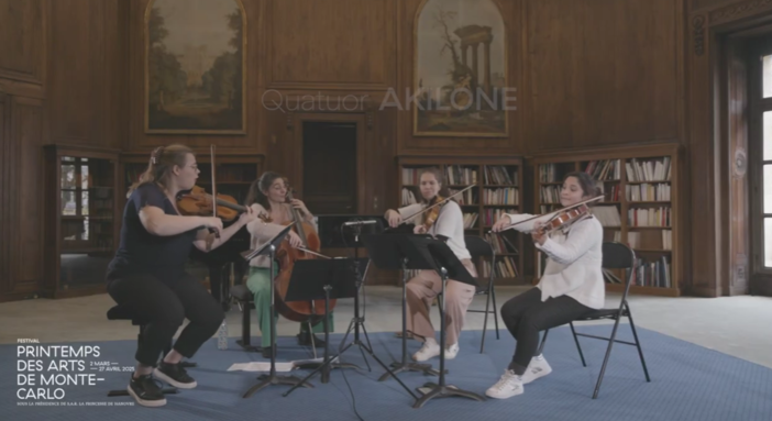 Printemps des Arts di Monte-Carlo, repertorio viennese con il Quartetto Akilone Printemps des Arts di Monte-Carlo, repertorio viennese con il Quartetto Akilone