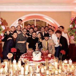 Rosa Perrotta e Pietro Tartaglione al Savini 1867  per un compleanno con tanti amici Vip e Momenti d’Autore