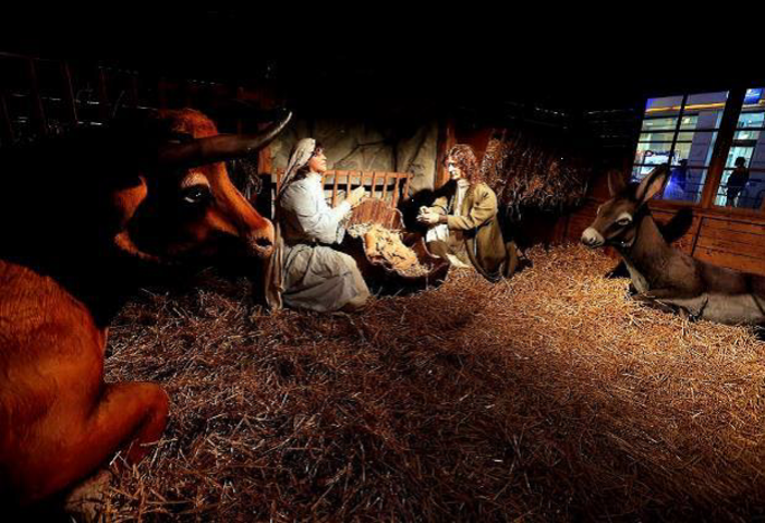 Lou Presepi di Place Rossetti a Nizza