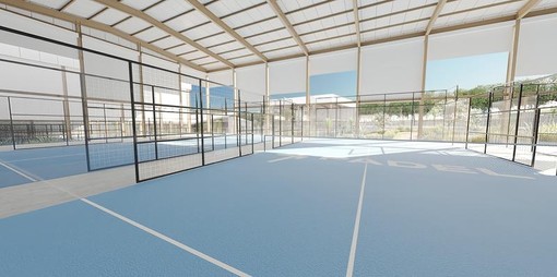 I futuri campi di Padael © 4PADEL - Virteem - Chevalier architecte
