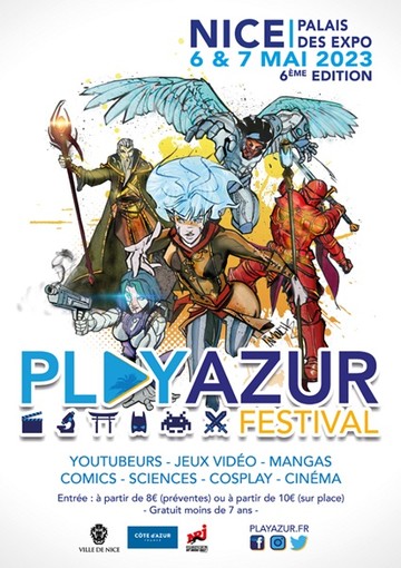 Nel week end torna il Play Azur Festival