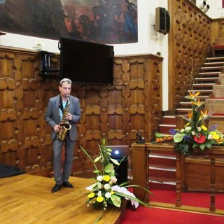 Un momento della presentazione, al CUM, dell'assessorato al Mieux Vivre