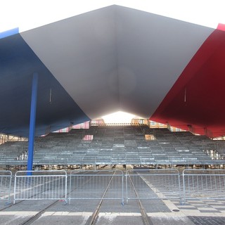 Place Massena, tutto pronto per le cerimonie