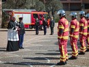 A Fontvieille la cerimonia di consegna del casco a 4 nuove reclute dei pompieri di Monaco