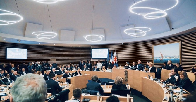 La seduta inaugurale del nuiovo Consiglio Municipale di Nizza La seduta inaugurale del nuiovo Consiglio Municipale di Nizza