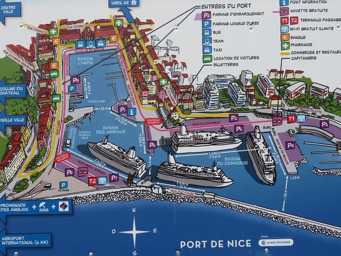 Il porto di Nizza Il porto di Nizza
