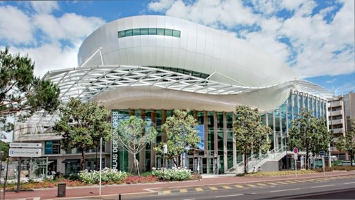 Palais des Congrès Antipolis. @Coralie Polack - OTC Antibes Juan-les-Pins