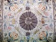 Voile de calice, (détail), XVIIIe siècle. Dépôt commune et paroisse de Saorge. Inv. D-85-7-61 Voile de calice, (détail), XVIIIe siècle. Dépôt commune et paroisse de Saorge. Inv. D-85-7-61