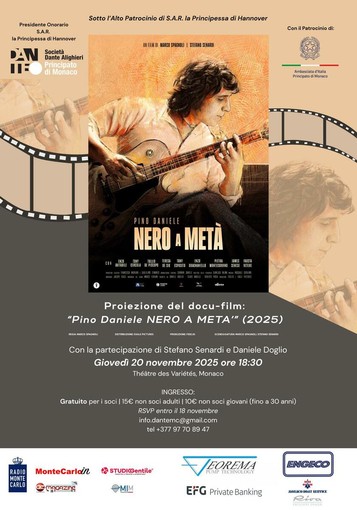 Docu-film “Pino Daniele - Nero a metà”. Docu-film “Pino Daniele - Nero a metà”.