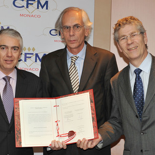 Da sinistra Franck Bianchéri, Gilles Martinengo, e Jean-Luc Perron - Copyright Charly Gallo / Centre de Presse de Monaco
