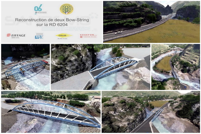 Statale 20 in Val Roya: il progetto per due nuovi ponti per arrivare a Tende (Foto e Video)