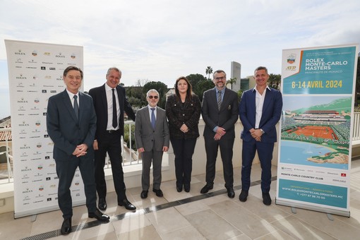 Presentata l'edizione 2024 dei Rolex Monte-Carlo Masters di tennis Presentata l'edizione 2024 dei Rolex Monte-Carlo Masters di tennis
