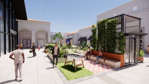 Shopping Promenade Riviera - Simulazione Place des Arcades