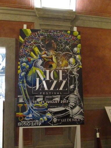 Palais Lascaris, la reinterpretazione dei manifesti del Nice Jazz Festival