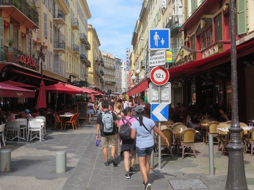 Rue Pietonne a Nizza