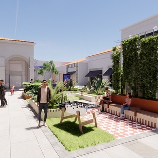 Shopping Promenade Riviera - Simulazione Place des Arcades