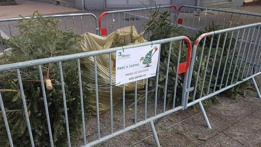 Uno dei punti di raccolta (Doto: Ville de Menton) Uno dei punti di raccolta (Doto: Ville de Menton)