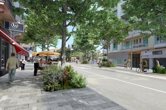 Boulevard Gambetta, come si presenterà al termine dei lavori Boulevard Gambetta, come si presenterà al termine dei lavori