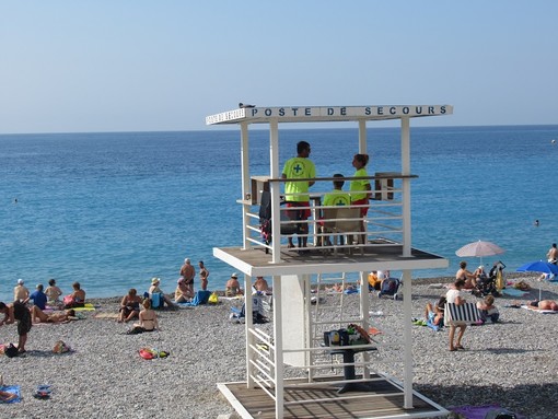 Sapeurs-pompiers sulle spiagge del litorale