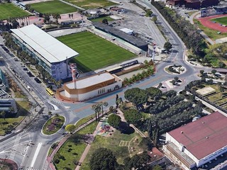 Projection chantier biomasse Cannes vue route (c) Cannes Bocca Energies Projection chantier biomasse Cannes vue route (c) Cannes Bocca Energies