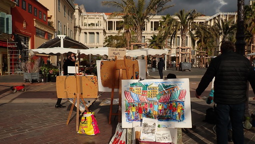 Place Gautier nel Vieux Nice, foto di Ghjuvan Pasquale