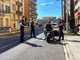 Pattuglia della Police Municipale in Boulevard François Grosso a Nizza