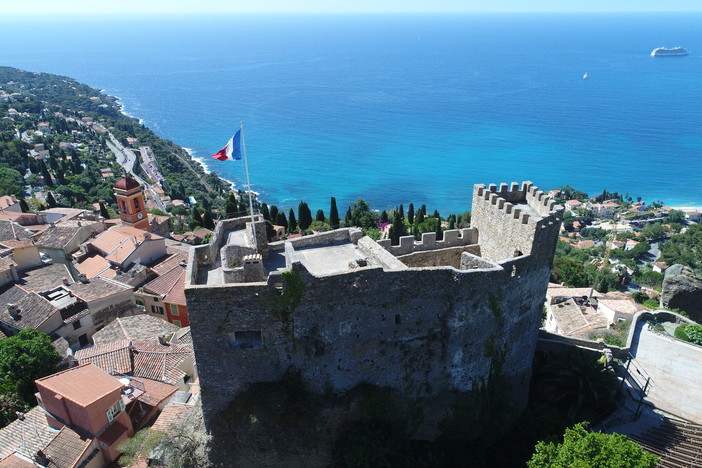 Il castello di Roquebrune Cap Martin Il castello di Roquebrune Cap Martin