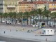 Raccolta dei rifiuti il mattino a Nizza