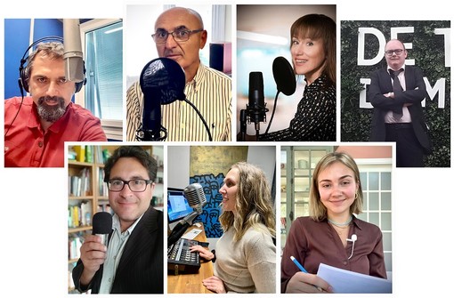 La redazione di Radio Nizza La redazione di Radio Nizza