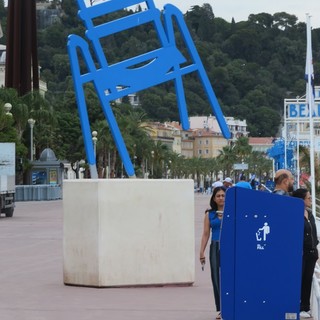 "Blu su blu". Fotografia di Riccardo De Luca