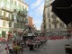 I lavori in corso lungo Rue d'Angleterre a Nizza