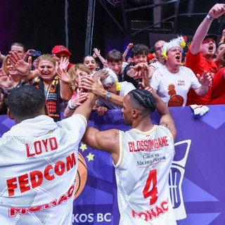 Grande festa sugli spalti di Atene: centinaia i tifosi monegaschi giunti in Grecia