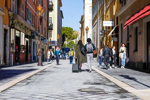 Rue Bosio a Nizza Rue Bosio a Nizza