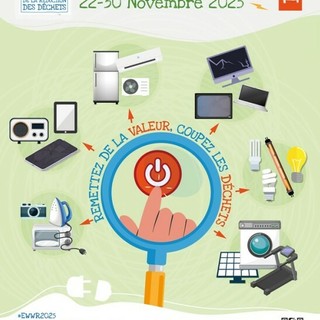 Dal 22 al 30 novembre: Settimana Europea per la Riduzione dei Rifiuti ( SERD) 2025 a Monaco Focus sui Rifiuti di Apparecchiature Elettriche ed Elettroniche (RAEE).